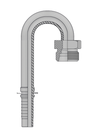 F.180º (L) M30X2 TUBO 5/8"