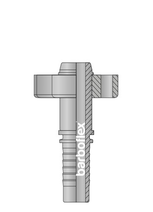 FLANGE MACHO POCLAIN