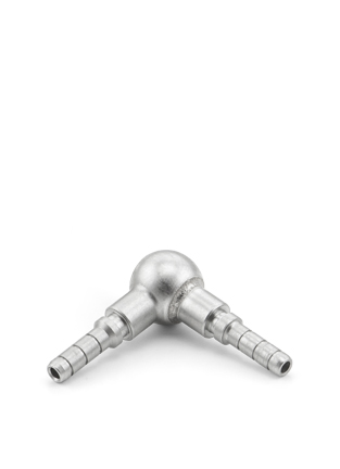 JOELHO INOX FIXO TUBO