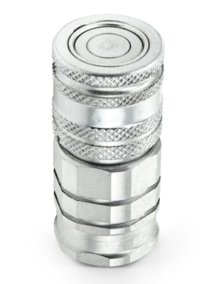 VÁLVULA FÊMEA FACE PLANA 250 BAR