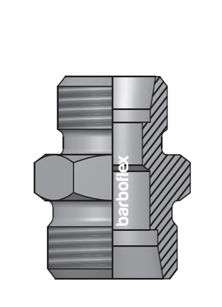 UNIÃO REDUÇÃO TUBO MACHO X MACHO (GR)