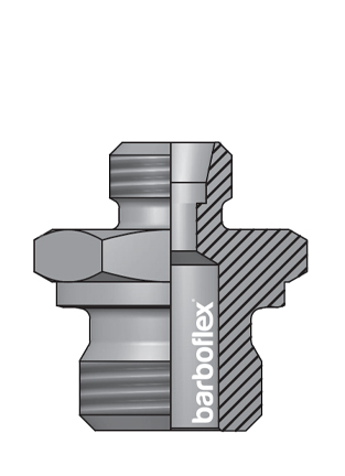 UNIÃO TUBO-ROSCA 30S X 1.1/4" BSPP (GE) CORPO ORING