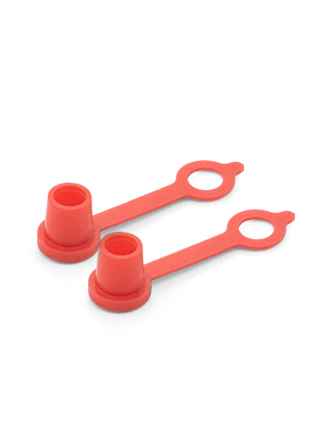 TAMPA PVC COPO LUBRIFICAÇÃO VERMELHA