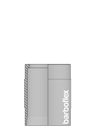 MANGUITO PTFE CORRUGADO INOX AISI 316