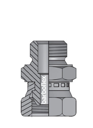 UNIÃO BSP MACHO - FÊMEA GIRATÓRIA INOX AISI 316