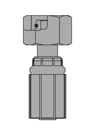 FÊMEA (S) MÉTRICA COM MANGUITO