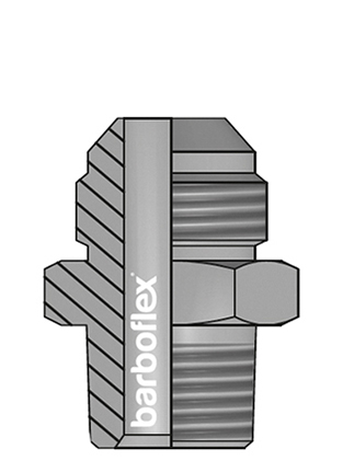 ADAPTADOR MACHO JIC - MACHO BSPT
