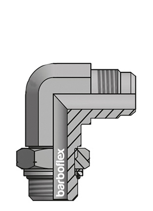 JOELHO 90º JIC MACHO - MACHO MÉTRICO ORIENTÁVEL