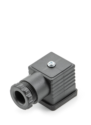 FICHA 11MM 2P+T PRETA PNEUMÁTICA