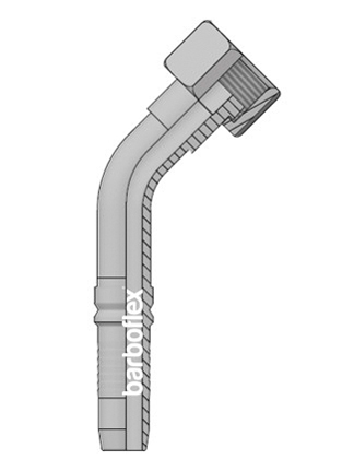 FÊMEA ORFS 45º INTERLOCK