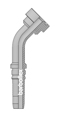 FLANGE 45º SUPERCAT INTERLOCK