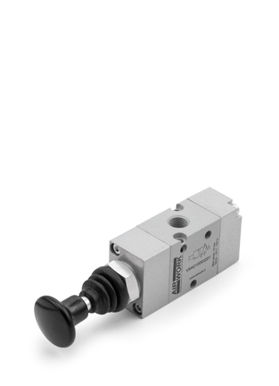 VÁLVULA MANUAL BOTÃO 3/2