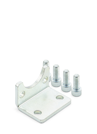 SUPORTE EM "L" P/CILINDRO ISO15552