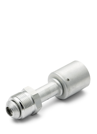 Terminal de Prensar Ar Condicionado (AC) Macho Giratório com Manguito - Freon