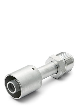 Terminal de Prensar Ar Condicionado (AC) Macho Giratório com Manguito - Freon