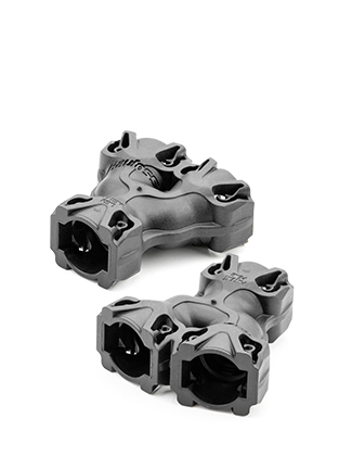 Ligador Ar Travão Raufoss "Y" P/Pivot Médio